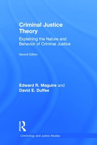 bokomslag Criminal Justice Theory