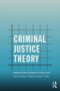 bokomslag Criminal Justice Theory