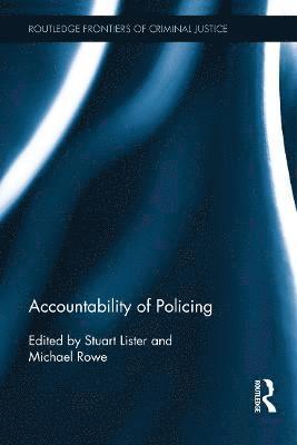 bokomslag Accountability of Policing