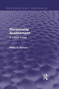 bokomslag Personality Assessment (Psychology Revivals)