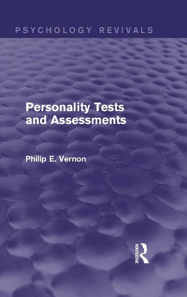 bokomslag Personality Tests and Assessments