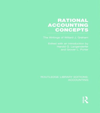bokomslag Rational Accounting Concepts (RLE Accounting)