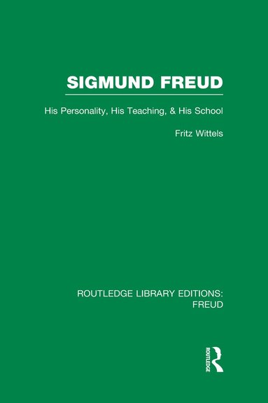 bokomslag Sigmund Freud (RLE: Freud)