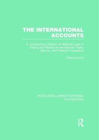 bokomslag The International Accounts (RLE Accounting)