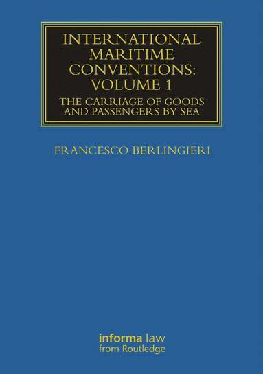 bokomslag International Maritime Conventions (Volume 1)