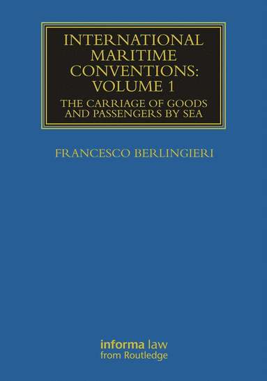 bokomslag International Maritime Conventions (Volume 1)