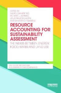 bokomslag Resource Accounting for Sustainability Assessment