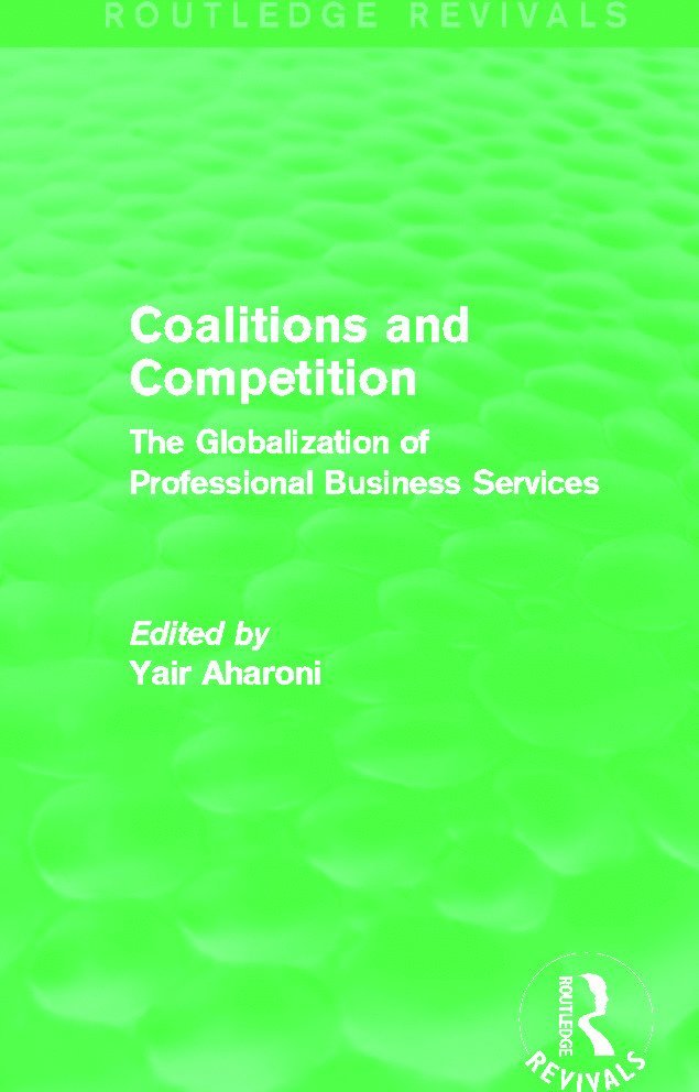 Yair Aharoni - Coalitions and Competition (Routledge Revivals), Häftad