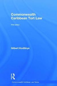 bokomslag Commonwealth Caribbean Tort Law