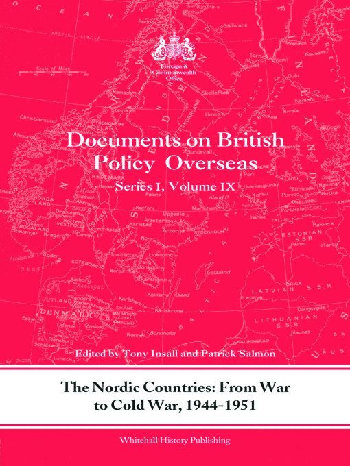 The Nordic Countries: From War to Cold War, 194451 1