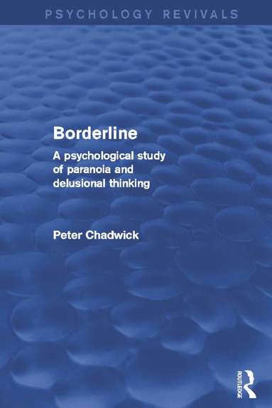 bokomslag Borderline (Psychology Revivals)