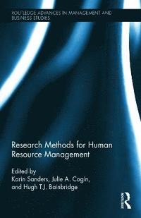 bokomslag Research Methods for Human Resource Management
