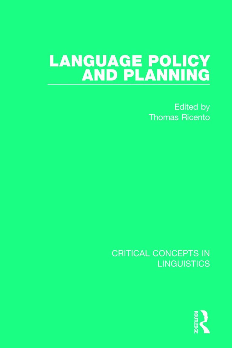 Language Policy and Planning 1