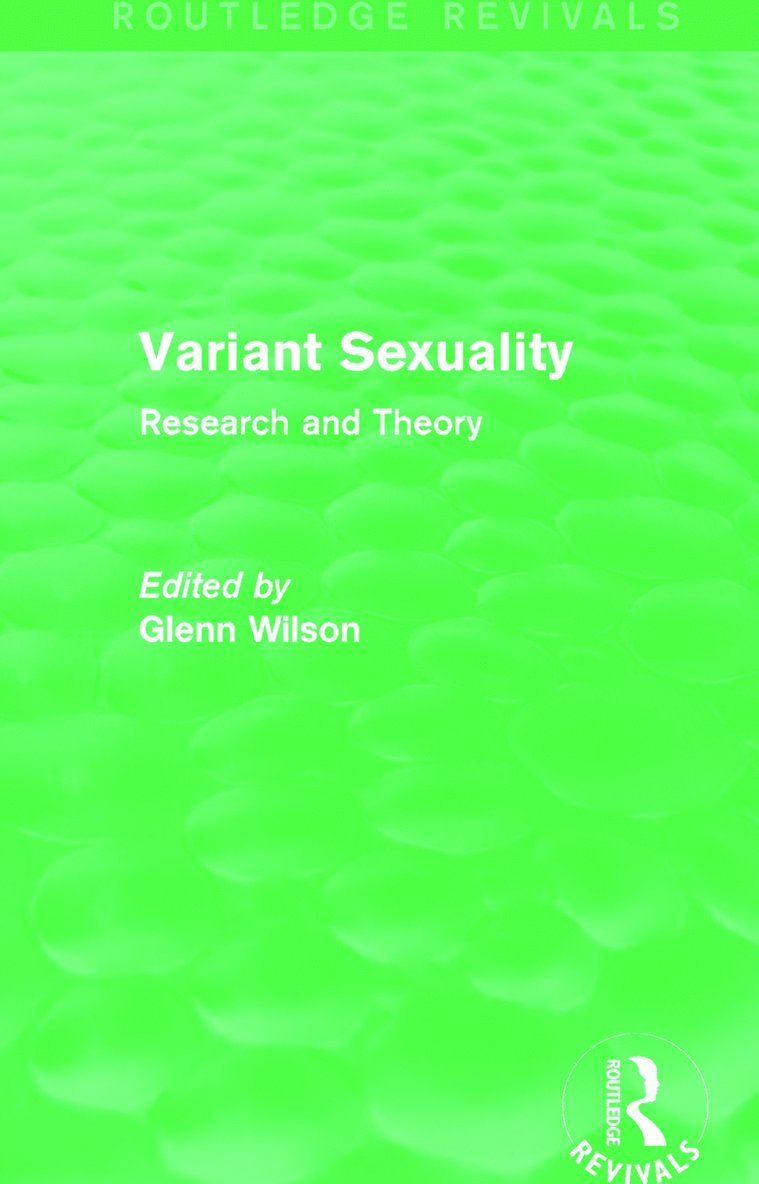 Variant Sexuality (Routledge Revivals)