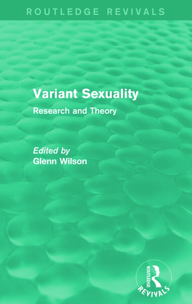 Variant Sexuality (Routledge Revivals)