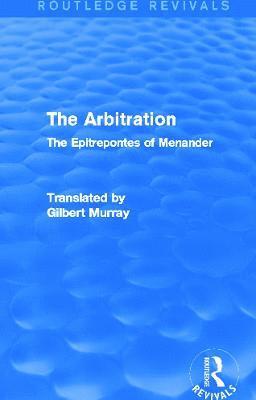 The Arbitration (Routledge Revivals) 1