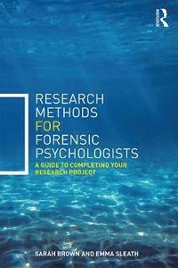 bokomslag Research Methods for Forensic Psychologists