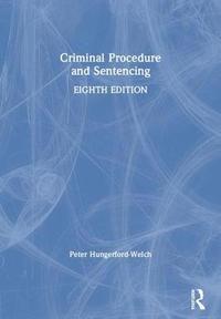 bokomslag Criminal Procedure and Sentencing