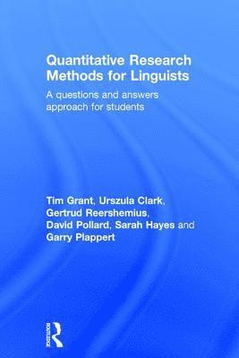 Quantitative Research Methods for Linguists 1
