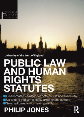 bokomslag Public Law and Human Rights Statutes