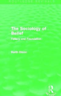 bokomslag The Sociology of Belief (Routledge Revivals)