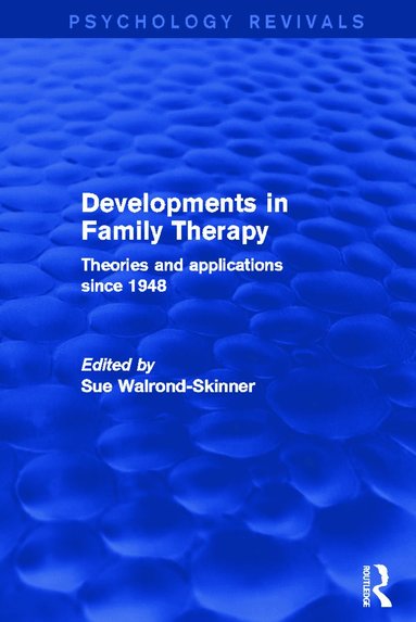 bokomslag Developments in Family Therapy (Psychology Revivals)