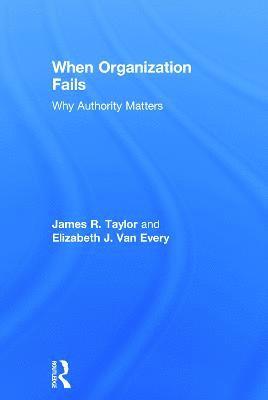 bokomslag When Organization Fails
