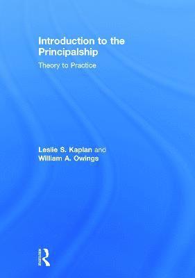 bokomslag Introduction to the Principalship