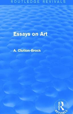 Essays on Art (Routledge Revivals) 1