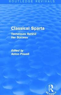 bokomslag Classical Sparta (Routledge Revivals)