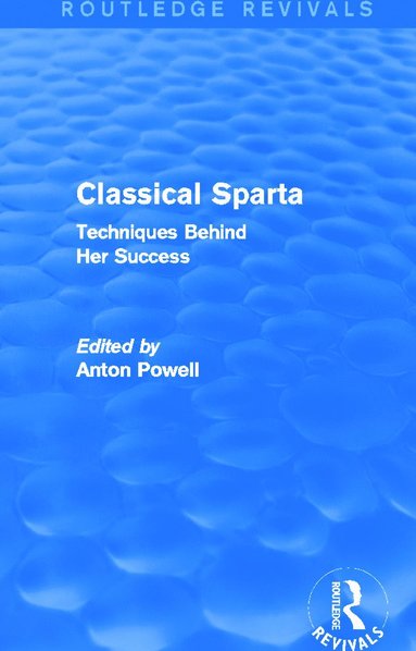 bokomslag Classical Sparta (Routledge Revivals)