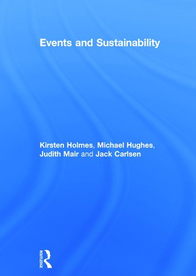 bokomslag Events and Sustainability