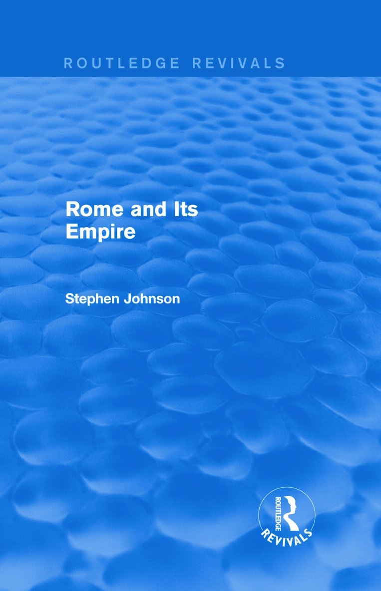 Rome and Its Empire (Routledge Revivals) 1