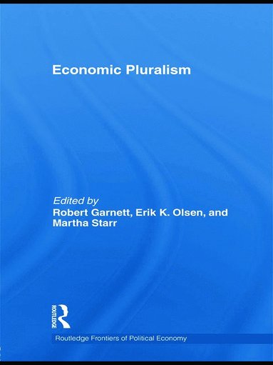 bokomslag Economic Pluralism