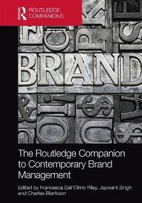 bokomslag The Routledge Companion to Contemporary Brand Management