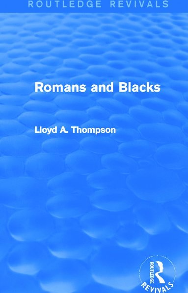 bokomslag Romans and Blacks (Routledge Revivals)