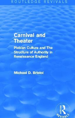 bokomslag Carnival and Theater (Routledge Revivals)
