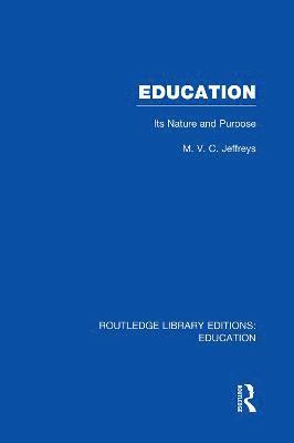M Jeffreys, M. Jeffreys - Education (RLE Edu K), Häftad