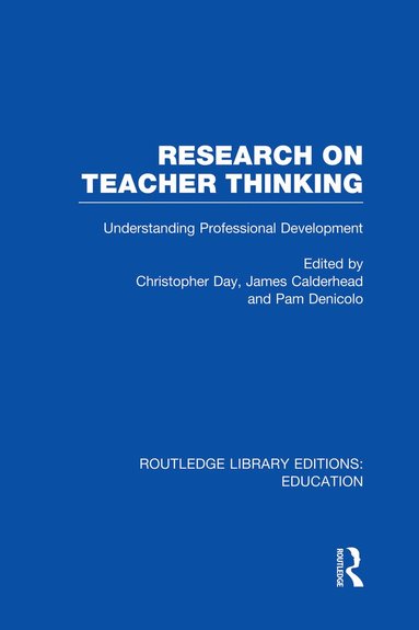 bokomslag Research on Teacher Thinking (RLE Edu N)