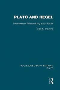 bokomslag Plato and Hegel (RLE: Plato)