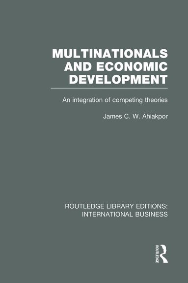 bokomslag Multinationals and Economic Development (RLE International Business)