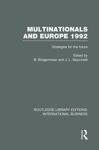 bokomslag Multinationals and Europe 1992 (RLE International Business)