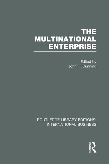 bokomslag Multinational Enterprise (RLE International Business)