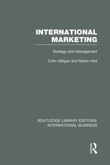 bokomslag International Marketing (RLE International Business)