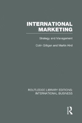 International Marketing (RLE International Business) 1