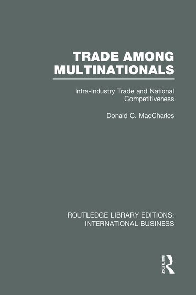 bokomslag Trade Among Multinationals (RLE International Business)