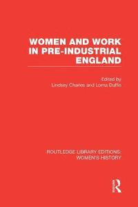 bokomslag Women and Work in Pre-industrial England