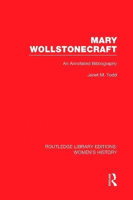 Janet Todd - Mary Wollstonecraft, Häftad