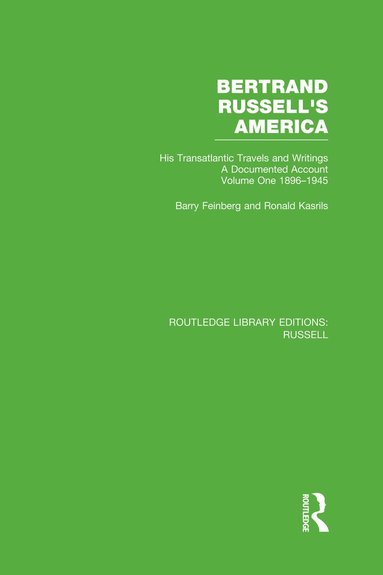 Barry Feinberg, Ronald Kasrils - Bertrand Russell's America, Häftad