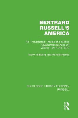 Barry Feinberg, Ronald Kasrils - Bertrand Russell's America, Häftad